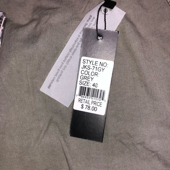 NWT Galaxy By Harvic Men's Belted Tactical Cotton Cargo Shorts Gray sz 48 - Picture 11 of 12